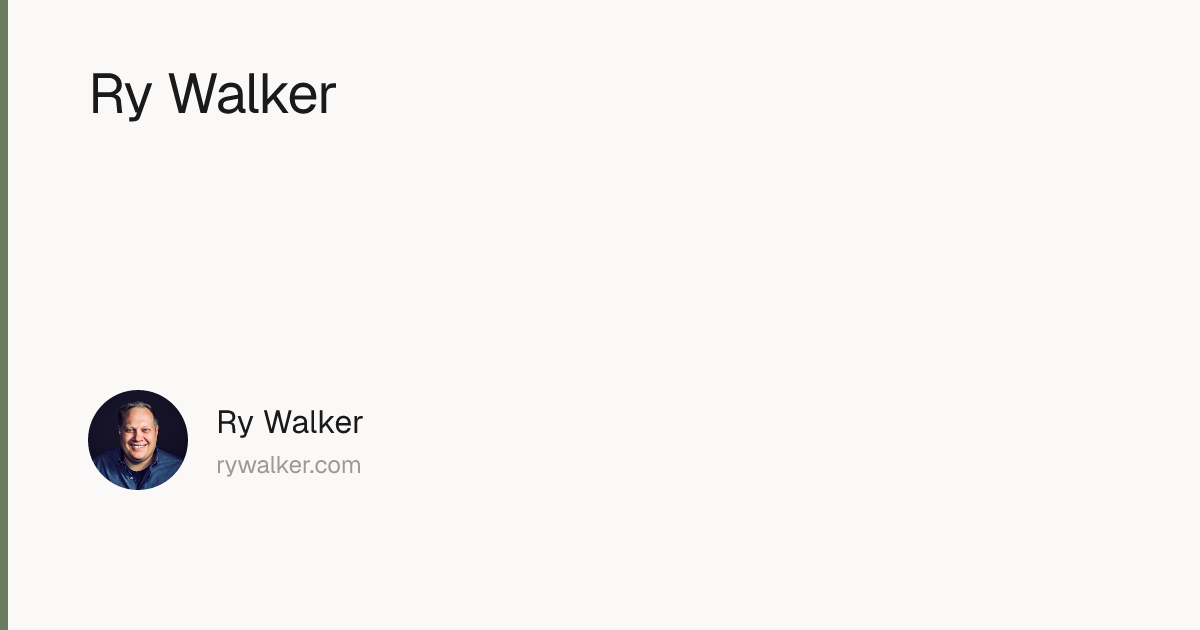 Ry Walker